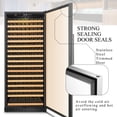 thumbnail image 6 of Lanbo 32 Inch 287 Bottle Dual Zone Wine Cooler Refrigerator, 6 of 16