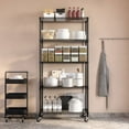 thumbnail image 9 of Seville Classics 5-Tier Steel Wire Shelving, 36” W x 14” D x 75.5” H, 9 of 10