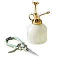 thumbnail image 1 of Modern Sprout Gardening Shears and Glass Plant Mister Set, Assorted Colors, 1 of 5