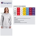 thumbnail image 9 of Champion Women's Fleece Crewneck, 9 of 9