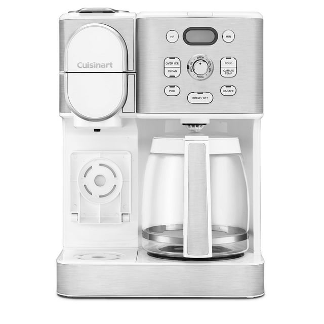 Cuisinart 2-in-1 Coffeemaker, 12 Cup Capacity, Single Serve, Hot or Iced