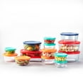 thumbnail image 3 of Pyrex Simply Store 30-Piece Glass Food Storage Containers, 3 of 8