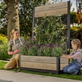 thumbnail image 9 of Keter Signature Collection 43" x 61" Resin Tulip Privacy Screen Planter, 9 of 12