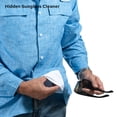 thumbnail image 7 of Habit Men's Long Sleeve 50+ UPF Fishing Shirt, 7 of 9