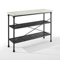 thumbnail image 10 of Crosley Furniture Madeleine Console Sofa Table, Black/White, 10 of 12