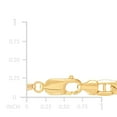 thumbnail image 4 of Italian 14K Yellow Gold Hollow Mariner Link Chain, 4 of 6