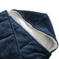 thumbnail image 3 of Pur Serenity 10-lb. Hooded Weighted Throw (Grey or Navy), 3 of 6