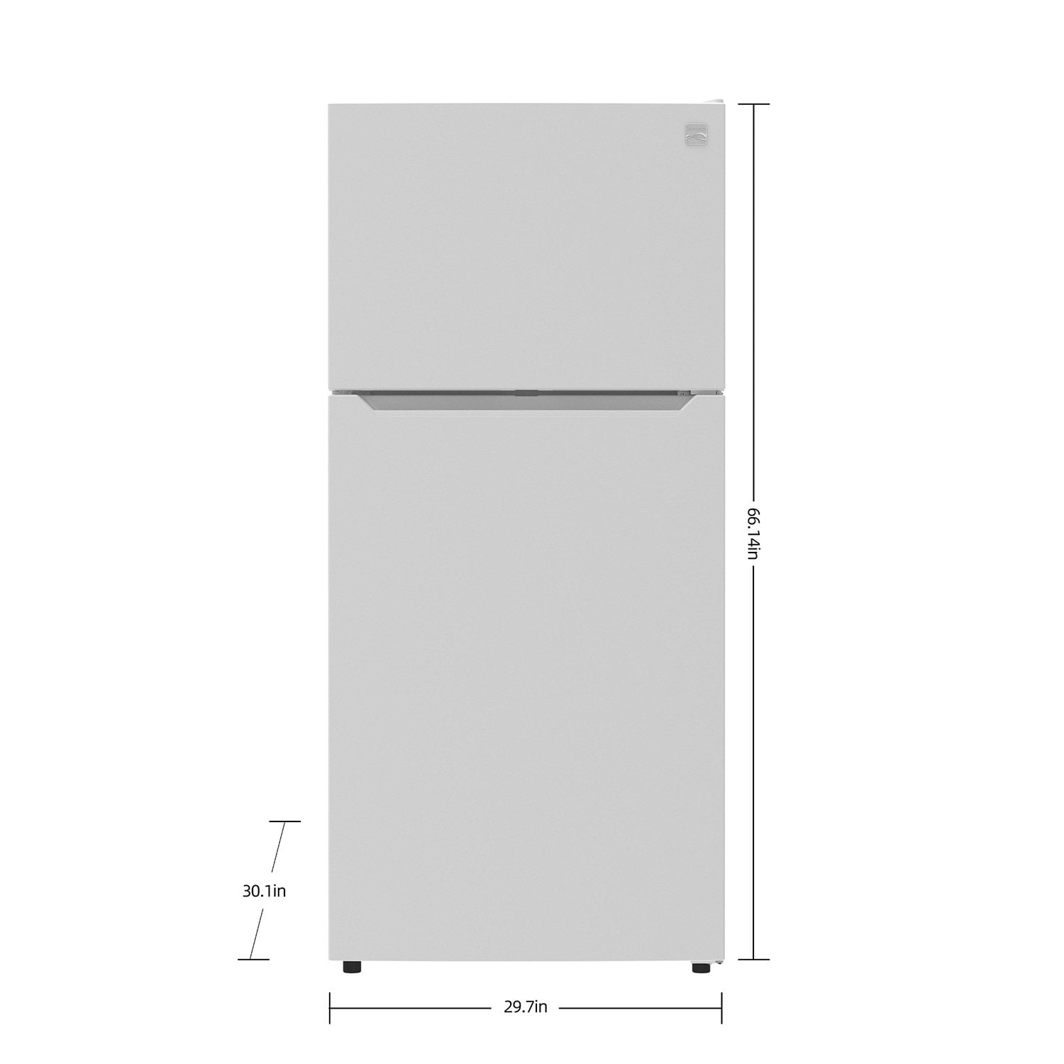 Kenmore 18.1 cu. ft. Top Mount Refrigerator w/ Pocket Handle