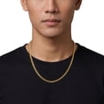 thumbnail image 6 of Miami Cuban Chain Necklace in 14K Gold, 6 of 6