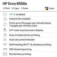 thumbnail image 4 of HP Envy 6558e Wireless All-in-One Color Photo Inkjet Printer, 6 Months Instant Ink with HP+, 4 of 20