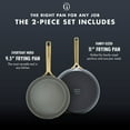 thumbnail image 5 of GreenPan GP5 2-Piece Healthy Ceramic Fry Pan Set, 5 of 11