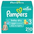 thumbnail image 1 of Pampers Baby Dry Diapers, Sizes 1-7, 1 of 11