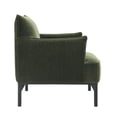thumbnail image 4 of Gatsby Modern Stain-Resistant Velvet Accent Chair, Assorted Colors, 4 of 14