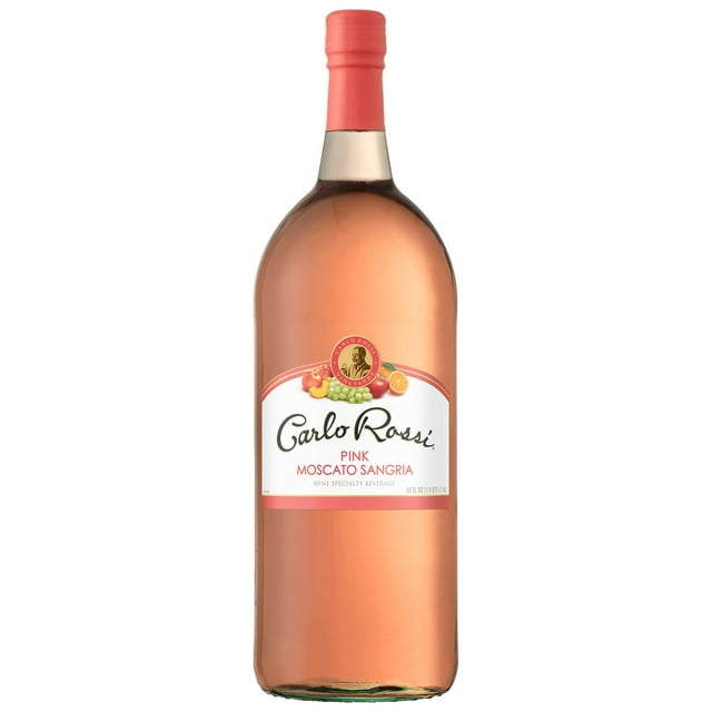 Carlo Rossi Pink Moscato Wine, 1.5 L