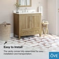 thumbnail image 20 of OVE Decors Kansas 36" W x 19" D Freestanding Bathroom Vanity with Sink, 20 of 26