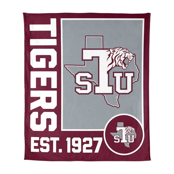 Logo Brands Texas Southern Tigers 60"x70" Super Plush Blanket