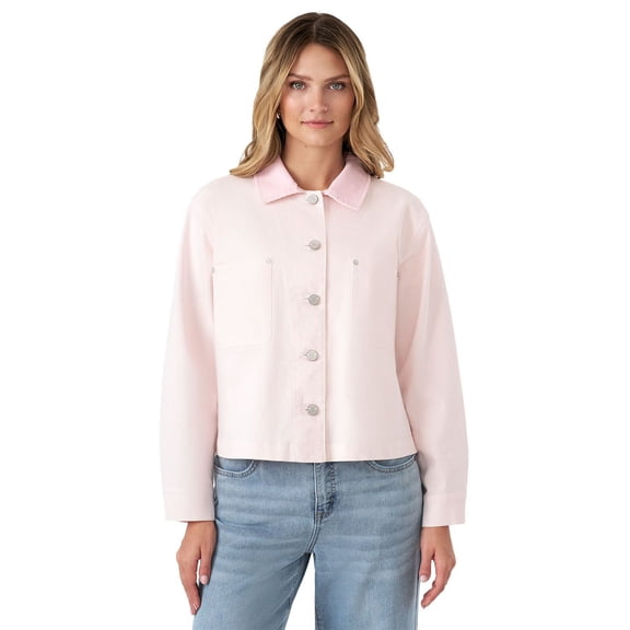 Edited by Hunter McGrady Women's Cropped Chore Jacket