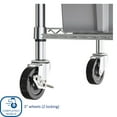 thumbnail image 9 of Seville Classics Extra Wide 7-Tier NSF 21-Bin Rack, 48" W x 14" D x 56" H, 9 of 10