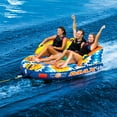 thumbnail image 5 of WOW Max Vibes Inflatable Water Towable for 3 People with 3K Tow Rope, 5 of 9