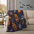 thumbnail image 1 of Licensed Characters Adult Halloween Silk Touch Throw Blankets, 60" x 70", 1 of 4