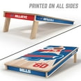 thumbnail image 2 of YouTheFan Buffalo Bills 2'x4' Cornhole Board Set, 2 of 6