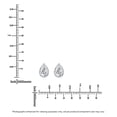 thumbnail image 3 of Lab Created Fancy Cut Diamond Stud Earrings in 14K Gold, 3 of 6