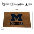 thumbnail image 3 of Logo Brands Michigan Wolverines Doormat, 3 of 5