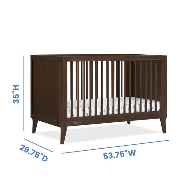 Delta Children Ollie 4-in-1 Convertible Crib, Choose Color