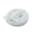 thumbnail image 3 of Serta Faux Fur Donut Bed, Medium, Choose Color, 3 of 5