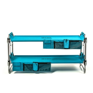 Kid-O-Bunk Bunkable Cots with 2 Side Organizers