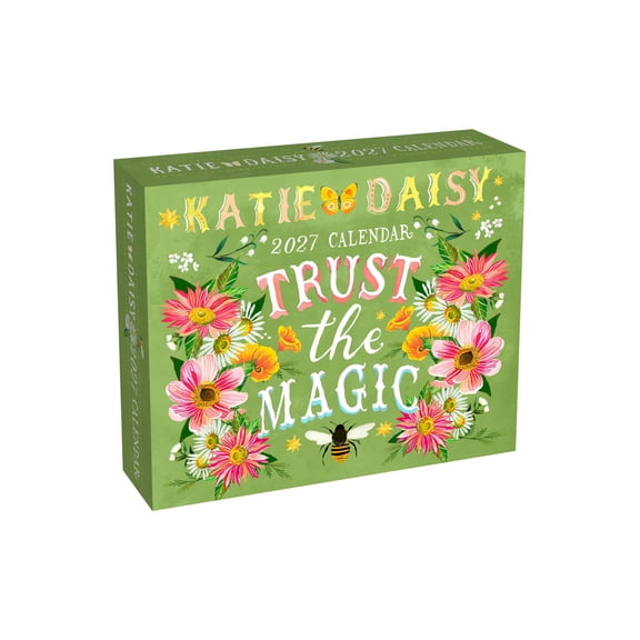Katie Daisy 2027 Day-to-Day Calendar