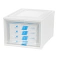 thumbnail image 8 of IRIS USA, Medium Modular Stacking Drawers 20" D x 16" L x 11.5" H, Set of 3, White, 8 of 11