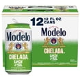 thumbnail image 1 of Modelo Chelada Limon y Sal Mexican Lager Beer, 12 fl. oz. can, 12 pk., 1 of 7