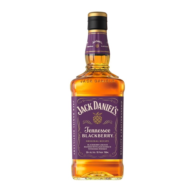 Jack Daniel's Blackberry Tennessee Whiskey, 750 ml