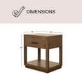 thumbnail image 4 of Marlow Solid Wood 1-Drawer End Table, Natural, 4 of 10