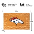 thumbnail image 3 of Logo Brands Denver Broncos Coir Outdoor Mat, 3 of 3