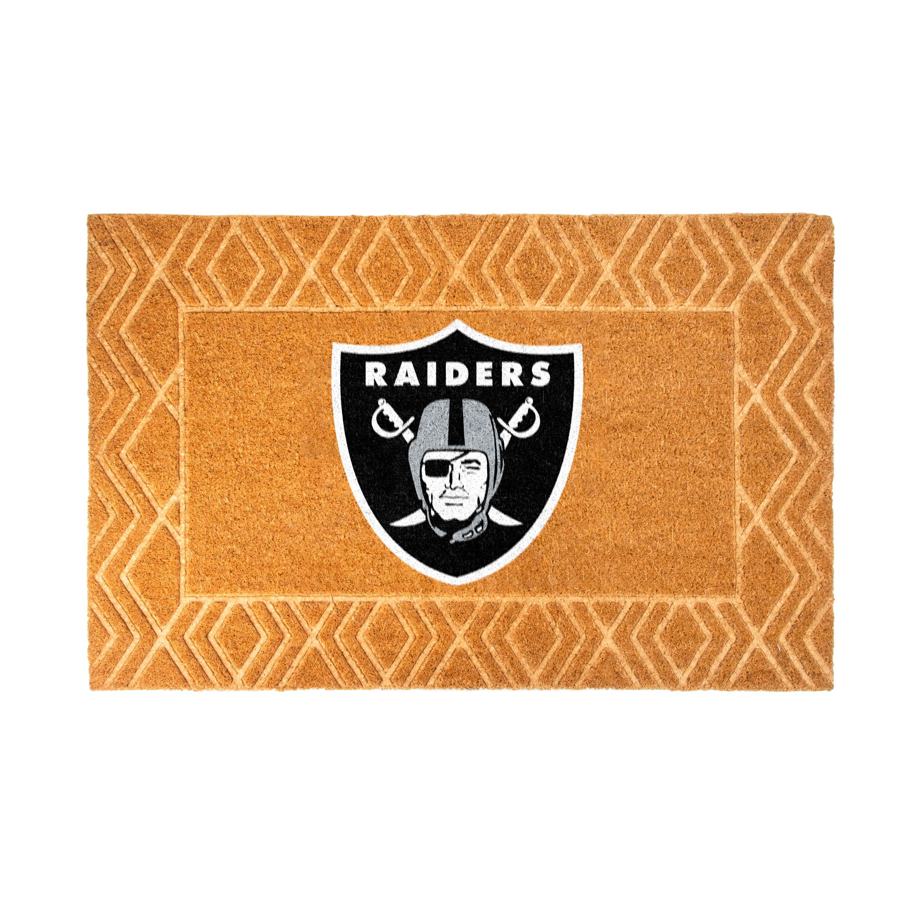Logo Brands Las Vegas Raiders Coir Outdoor Mat - Samsclub.com