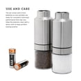 thumbnail image 7 of Kamenstein Stainless Steel Salt & Pepper Grinders, 7 of 12
