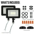 thumbnail image 7 of Westinghouse Integrated LED Flood Light 5000 Lumens, 2-Pack, 7 of 8