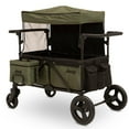 thumbnail image 11 of Jeep Wrangler Deluxe Stroller Wagon + Accessories Black/Green, 11 of 13