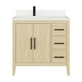 thumbnail image 1 of Vienna Bathroom Vanity with Power Bar and Drawer Organizer, Multiple Sizes / Colors, 1 of 14