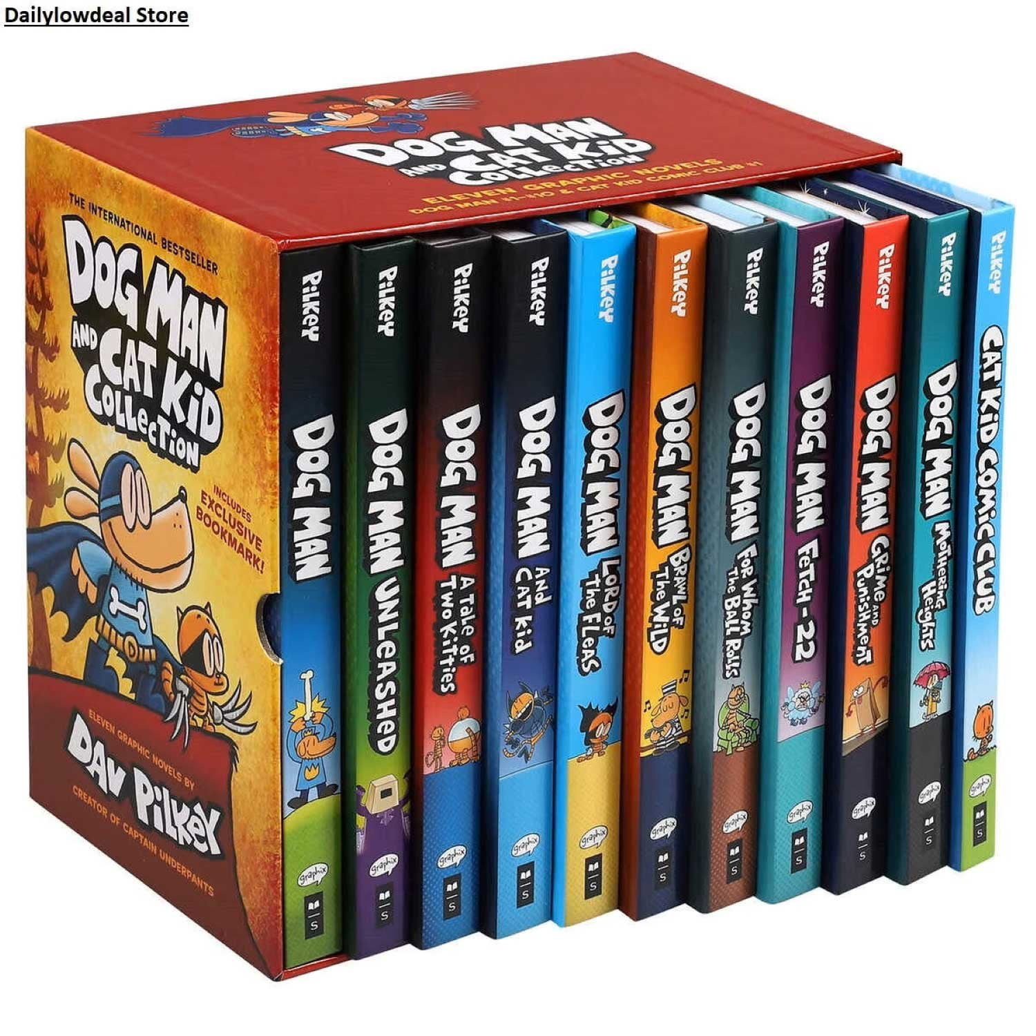 Dog Man: The Cat Kid Collection Box Set, Paperback