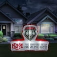 thumbnail image 3 of Logo Brands New Mexico Lobos Pre-Lit 7’x10’ Team Inflatable, 3 of 6