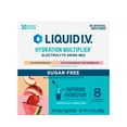 thumbnail image 1 of Liquid I.V. Hydration Multiplier Sugar-Free Electrolyte Powder Variety Pack, White Peach and Strawberry Watermelon, 30 pk., 1 of 7