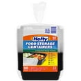 thumbnail image 1 of Hefty Food Storage Containers Two Compartment with Lids 32 fl. oz., 50 pcs, 1 of 6