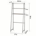 thumbnail image 4 of TRINITY® 3-Tier Over-the-Toilet Shelving Rack - Assorted Colors, 4 of 6