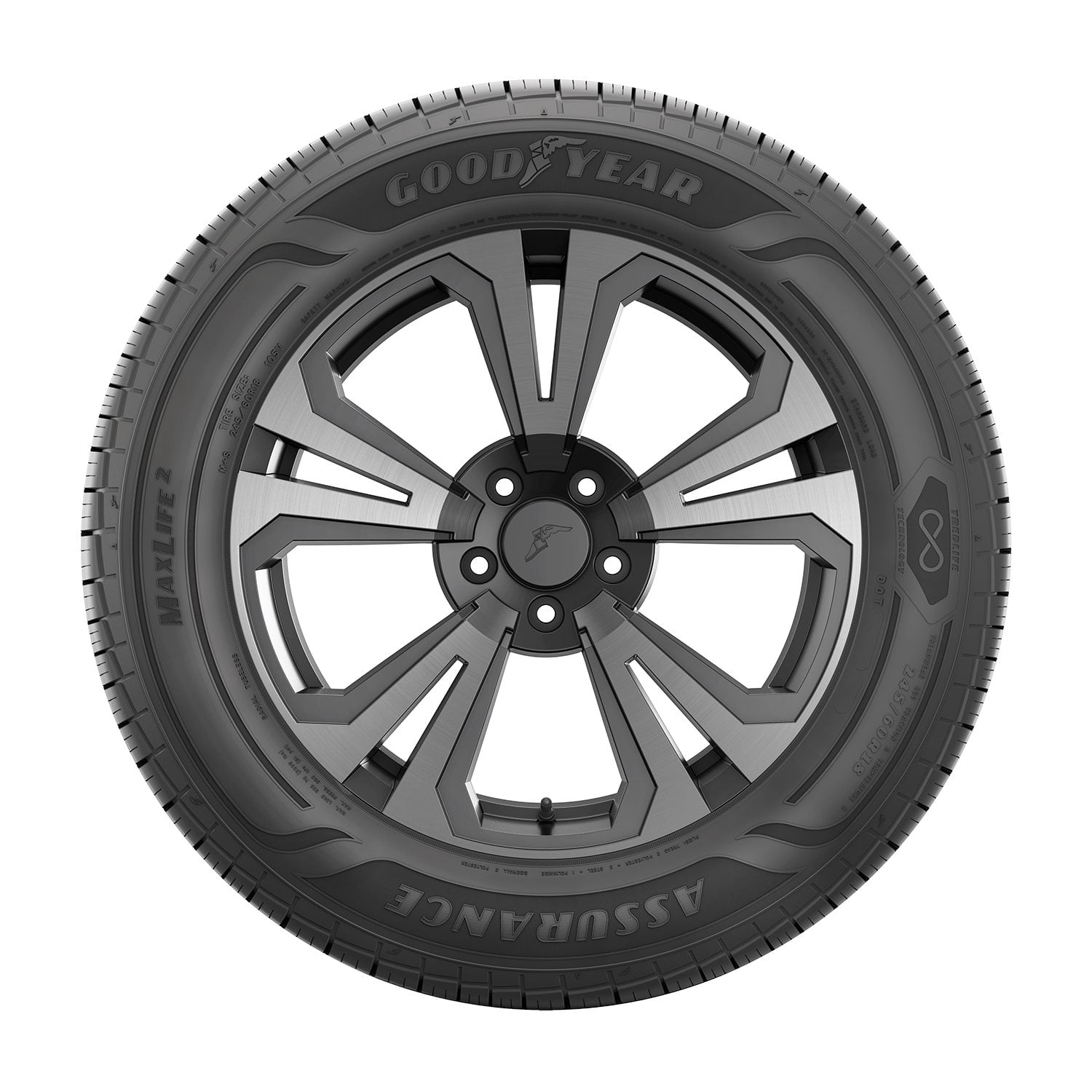 Goodyear Assurance MaxLife 2 - 225/50R18/XL 99V Tire - Samsclub.com