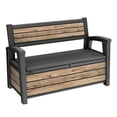 thumbnail image 2 of Keter Signature Collection 60 Gal. Resin Deck Box Storage Bench, 2 of 14