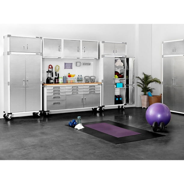 Seville Classics UltraHD Cabinet Stacker, 36” W x 18” D x 18.5” H