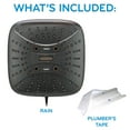 thumbnail image 7 of Oxygenics Transpire 5-Setting Rain Shower Head, Various Finishes, 7 of 13